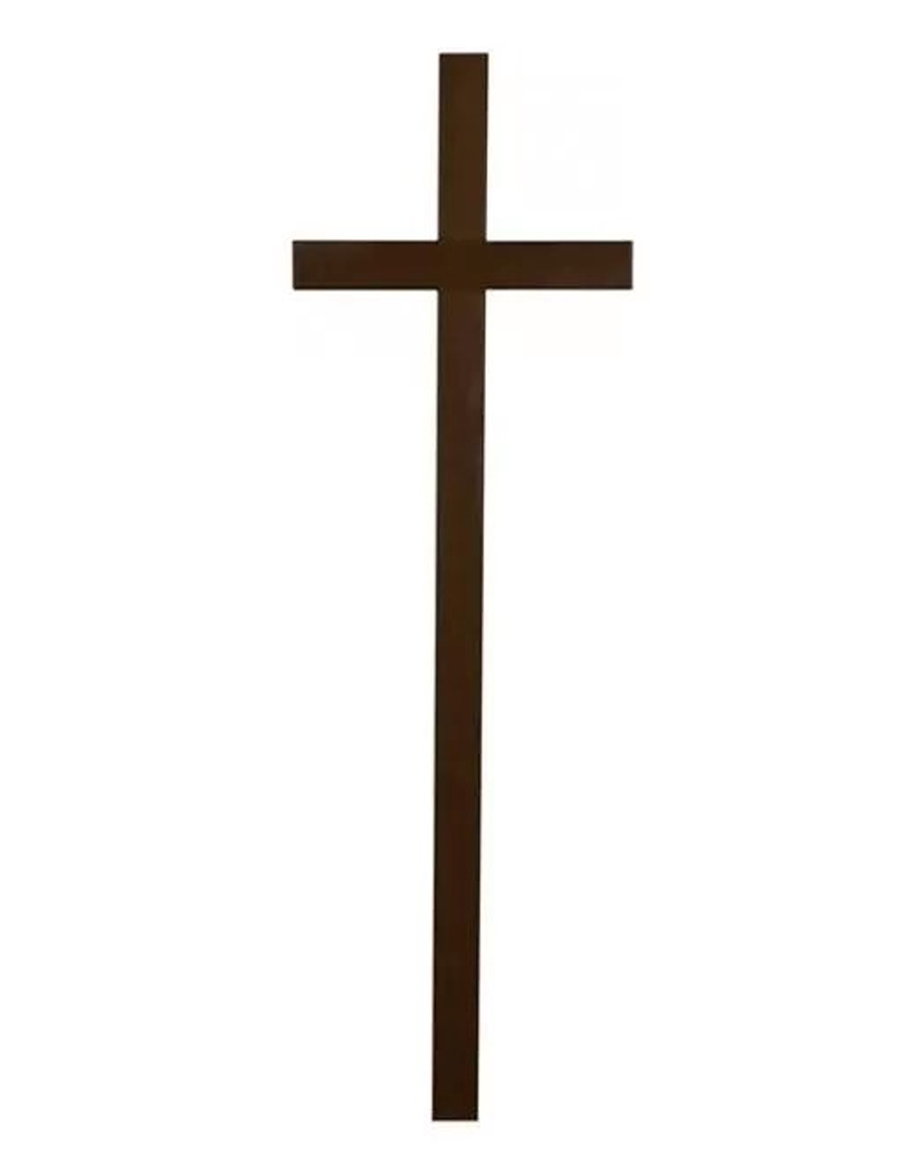 Крест католический на могилу сосновый