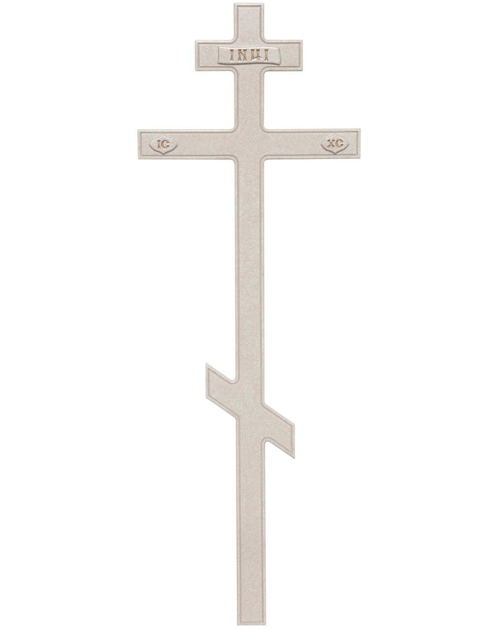 Крест Строгий белый