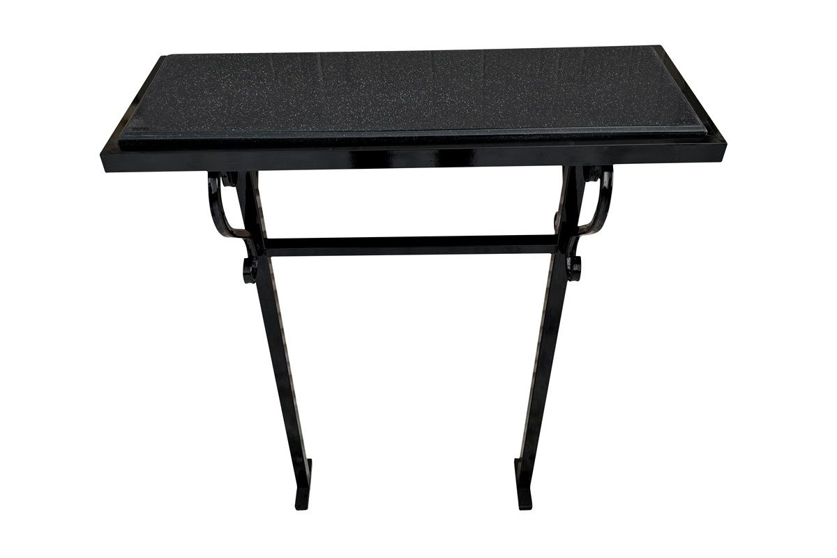 Лавка из литьевого мрамора — размер 30×80