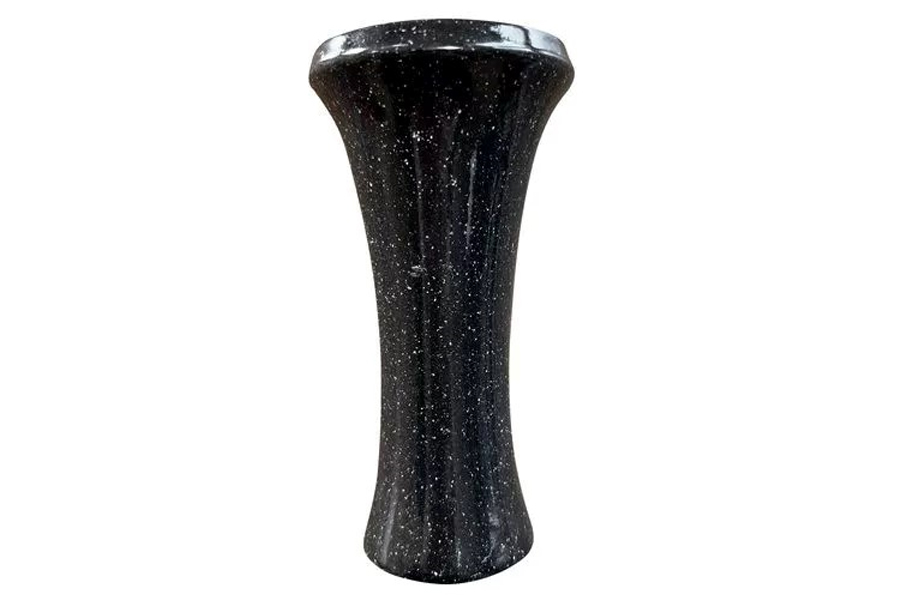 Полуваза черная — высота 13см