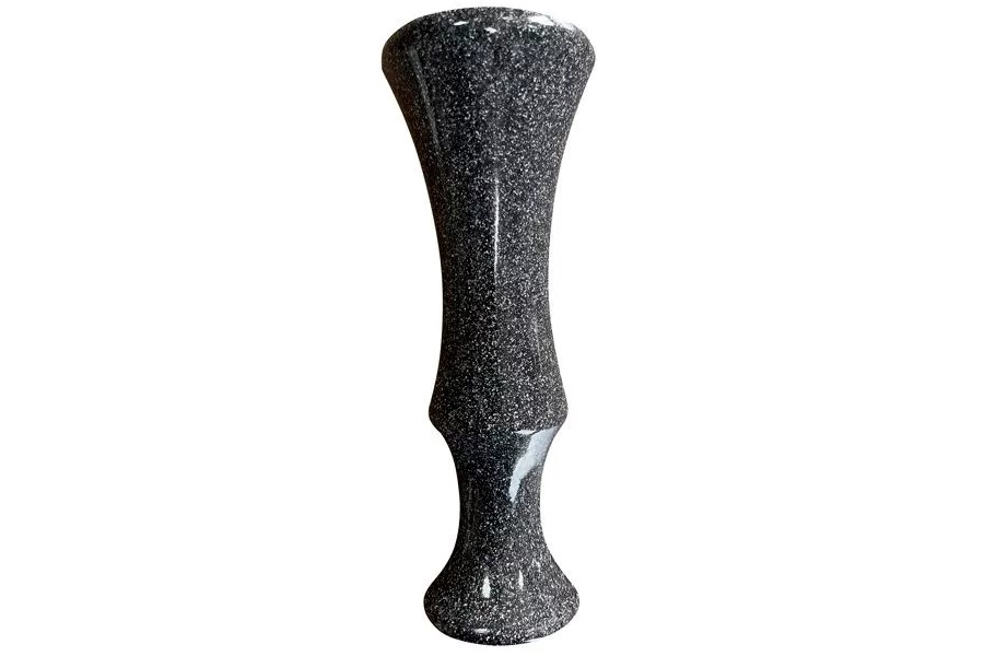 Полуваза серая — высота 20см
