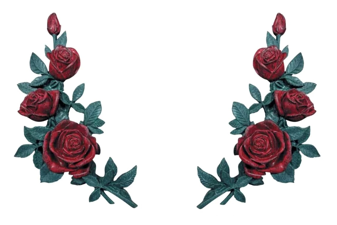 Роза красная куст — высота 32см