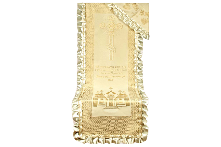 Комплект ритуальный парча «Архангел»