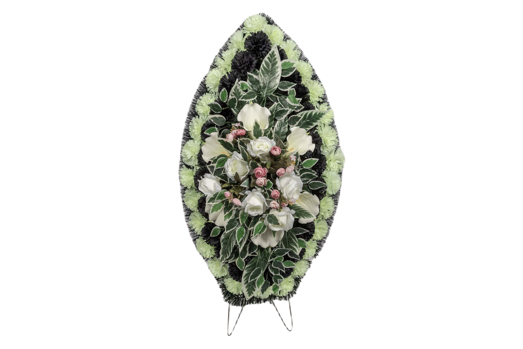 Венок из искусственных цветов №3 110см